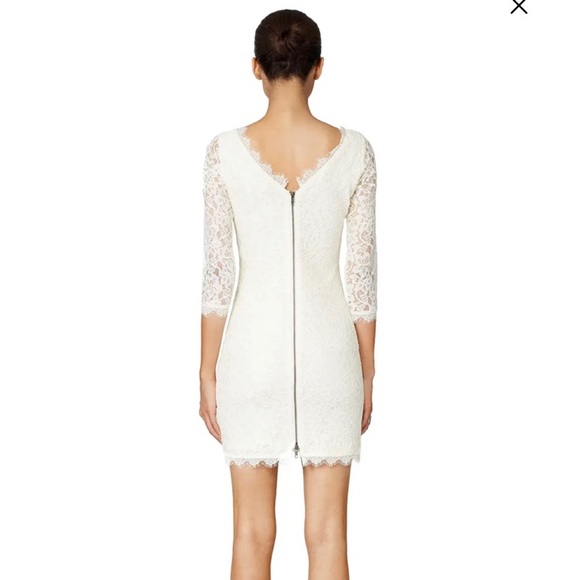 NWT Diane Von Furstenberg Lace Dress - Picture 2 of 10